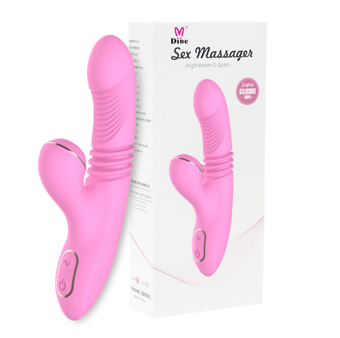 Thrusting, suction vibrator