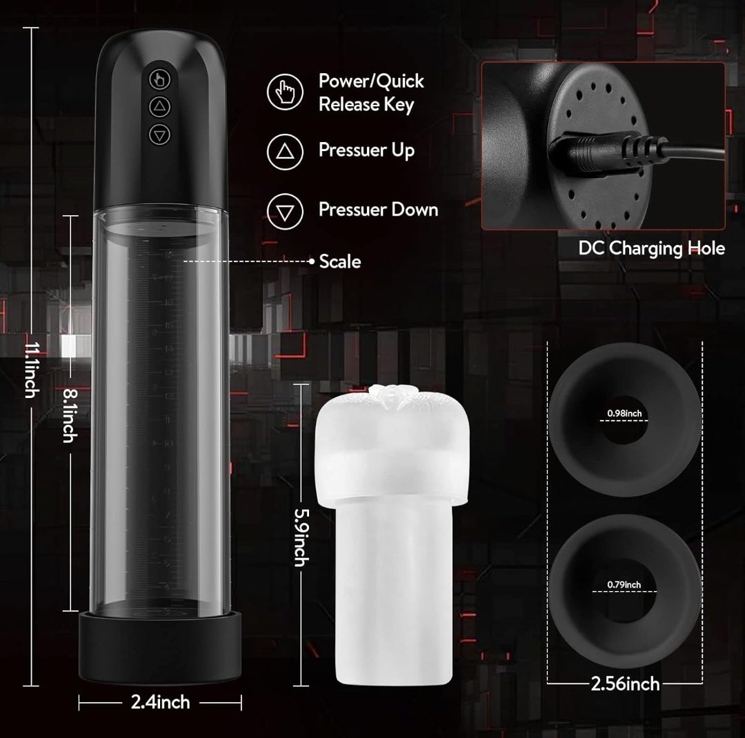 Rechargeable Penis Pump Kit