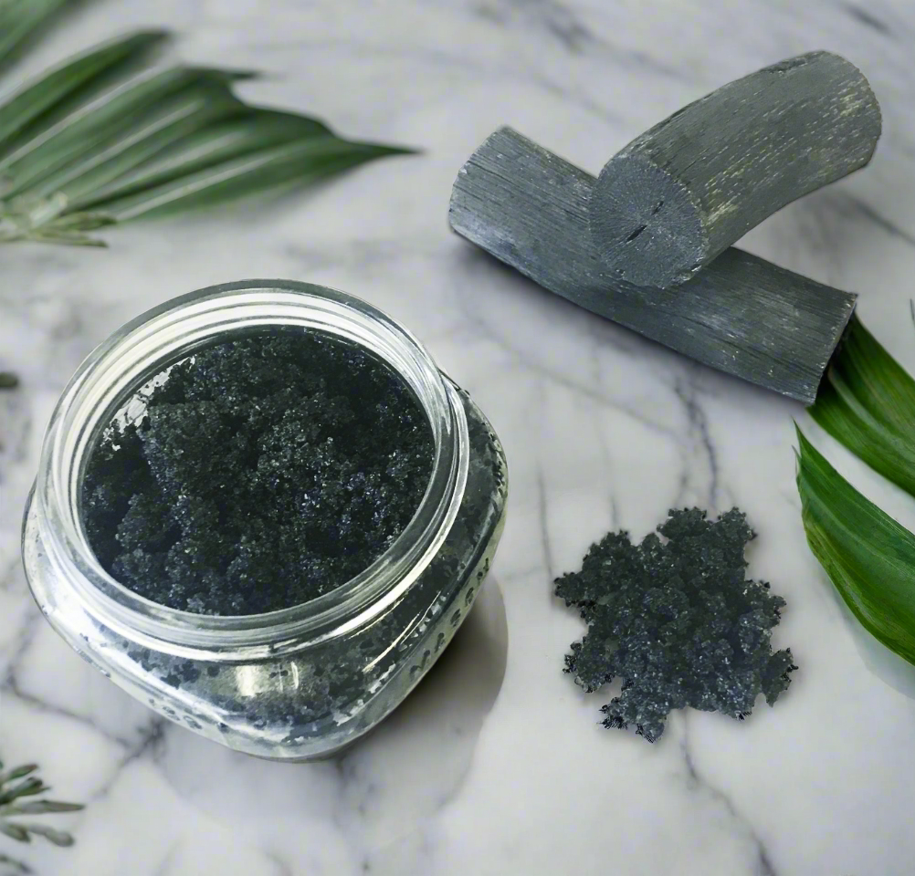 Bno Organic Charcoal face and body scrub.