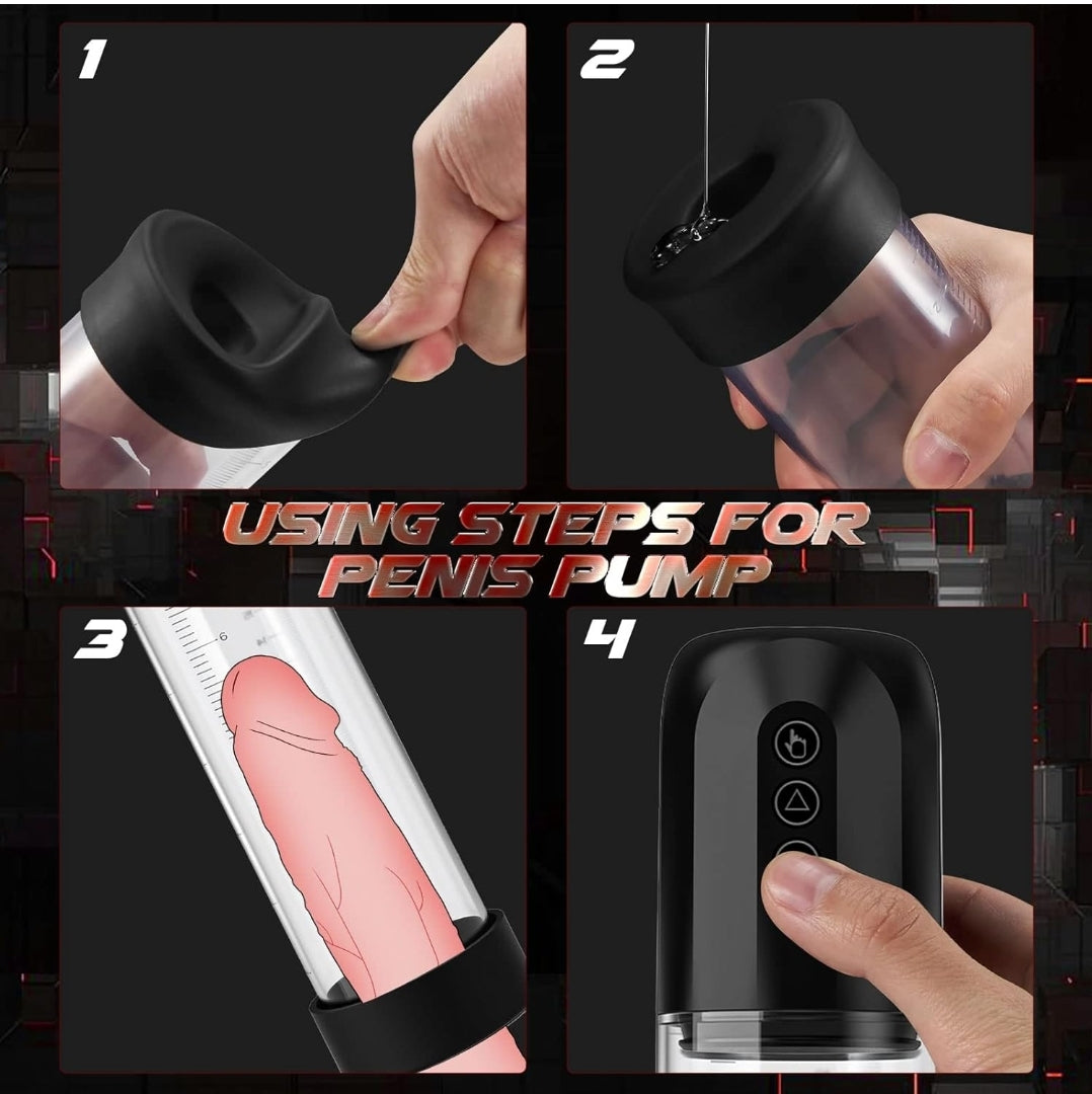 Rechargeable Penis Pump Kit