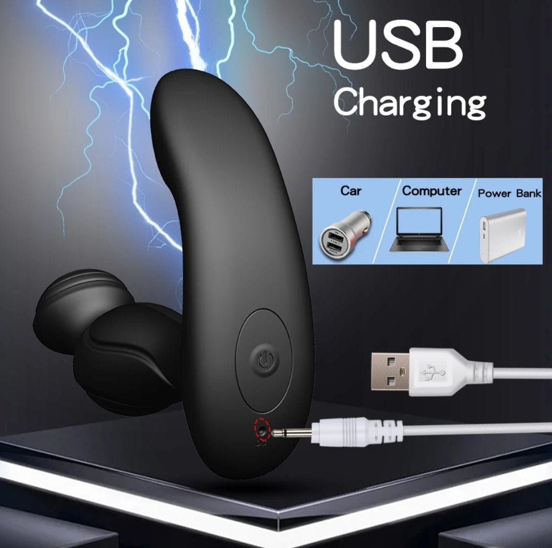 Double Life Vibrating Anal Plug