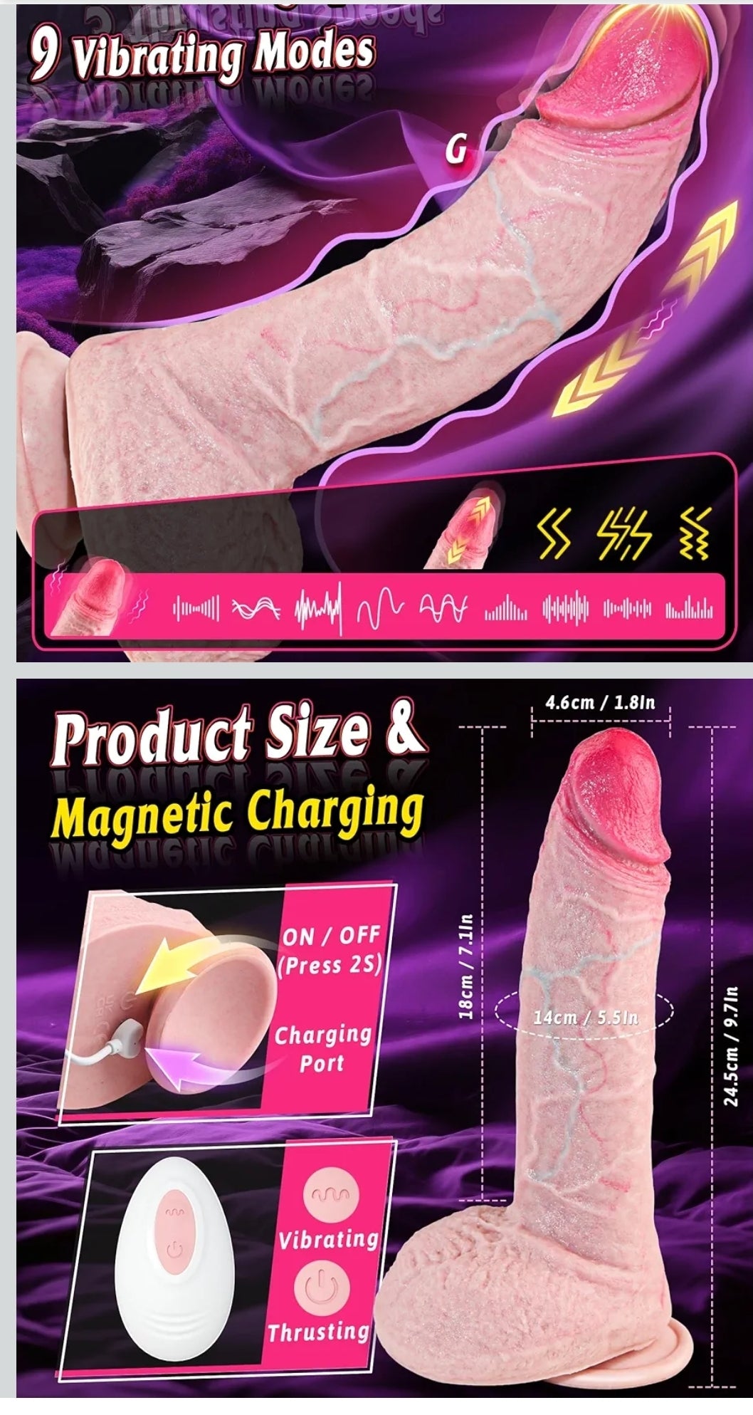 Karma- Remote Control Dildo