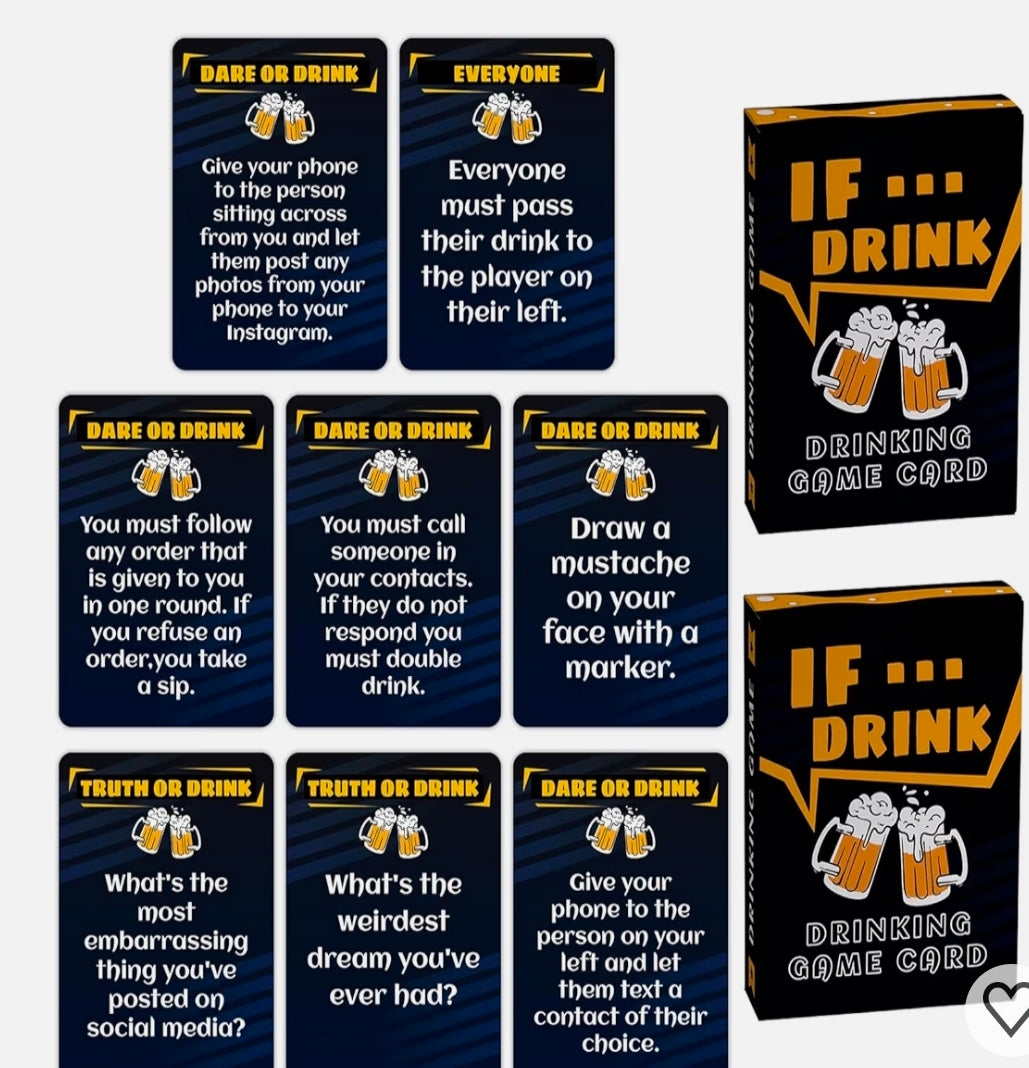 Drinking card