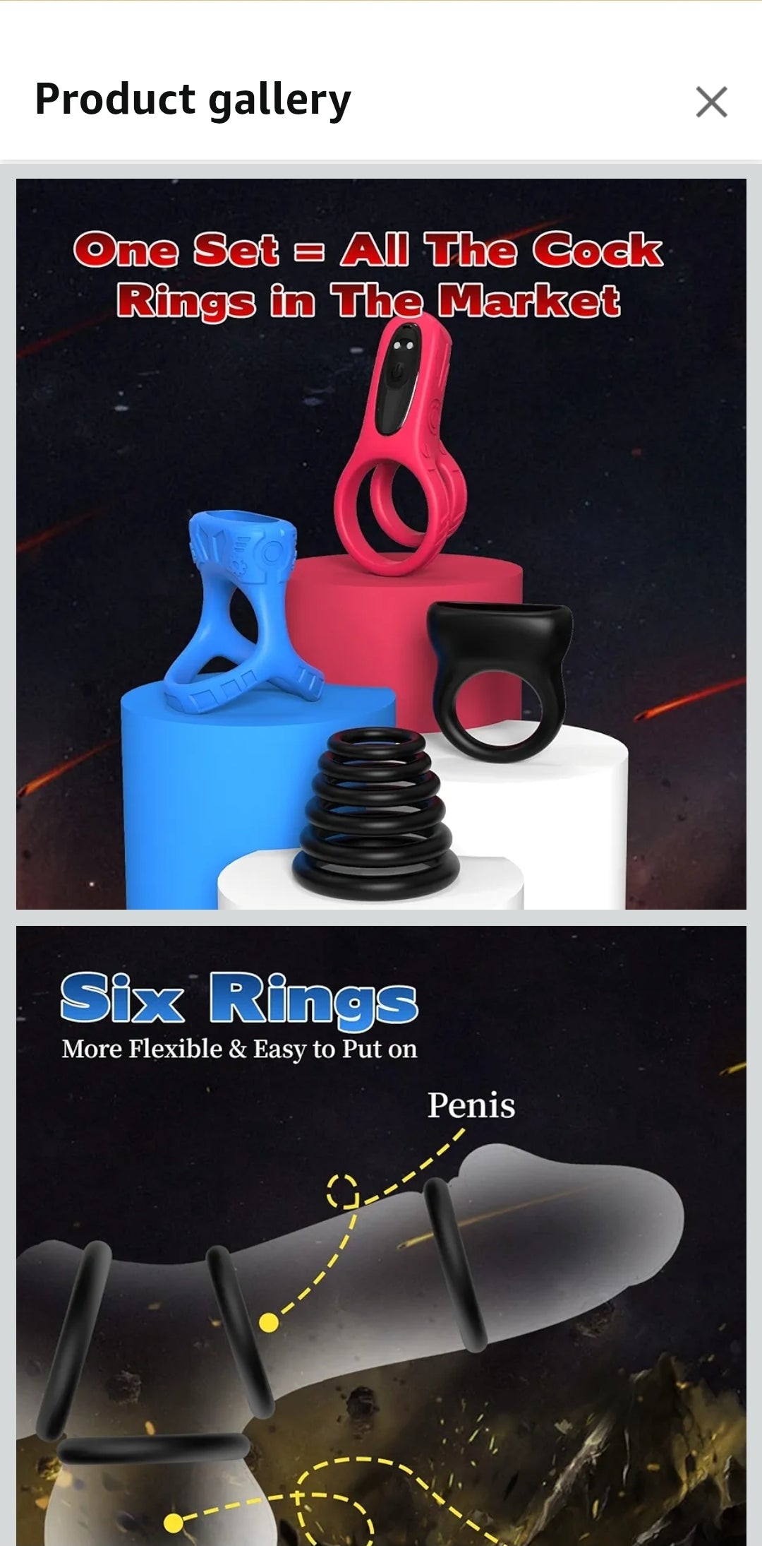 Cock ring set
