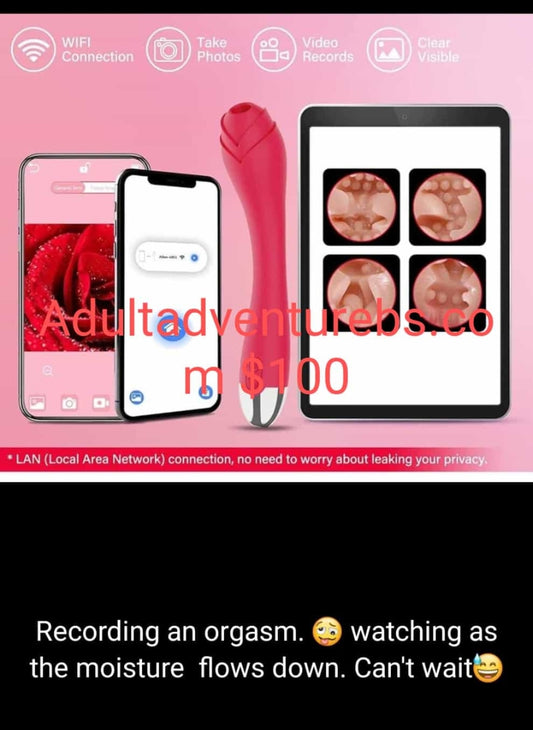 Orgasm Recording Wand red