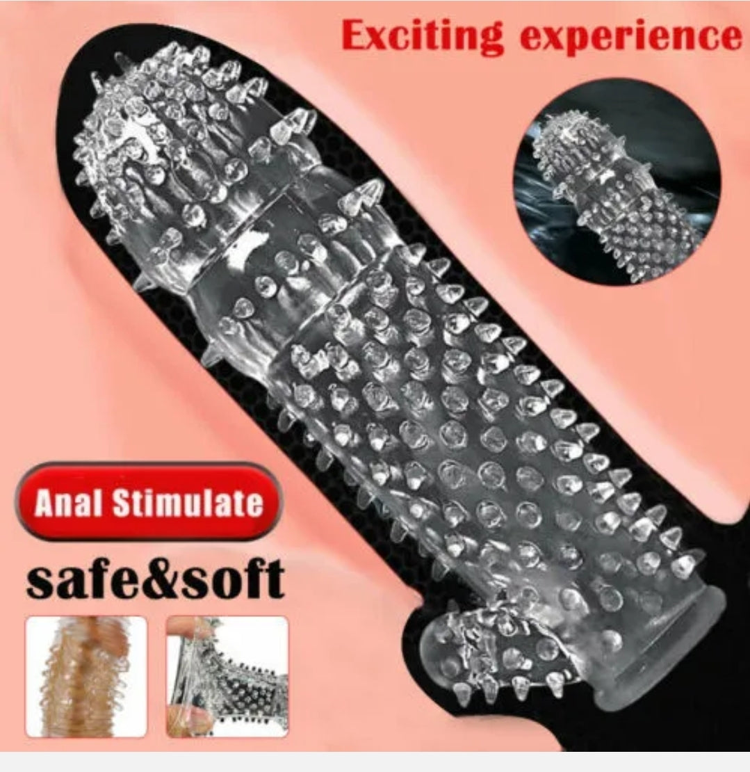 Penis Extender Stimulator sleeve x2