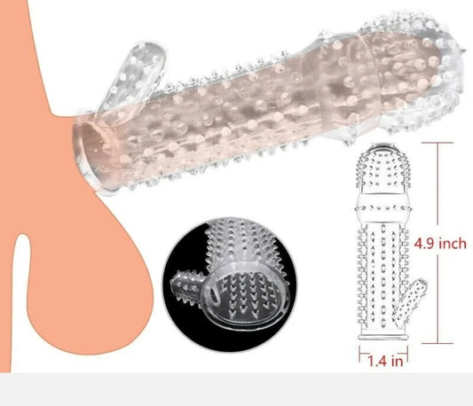 Penis Extender Stimulator sleeve x2