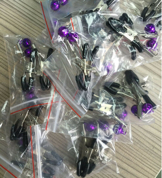 Jiggle Bells Nipple Clamps multi colours