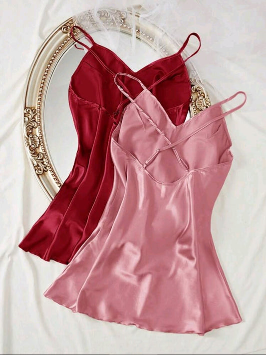 Satin Slip Dress