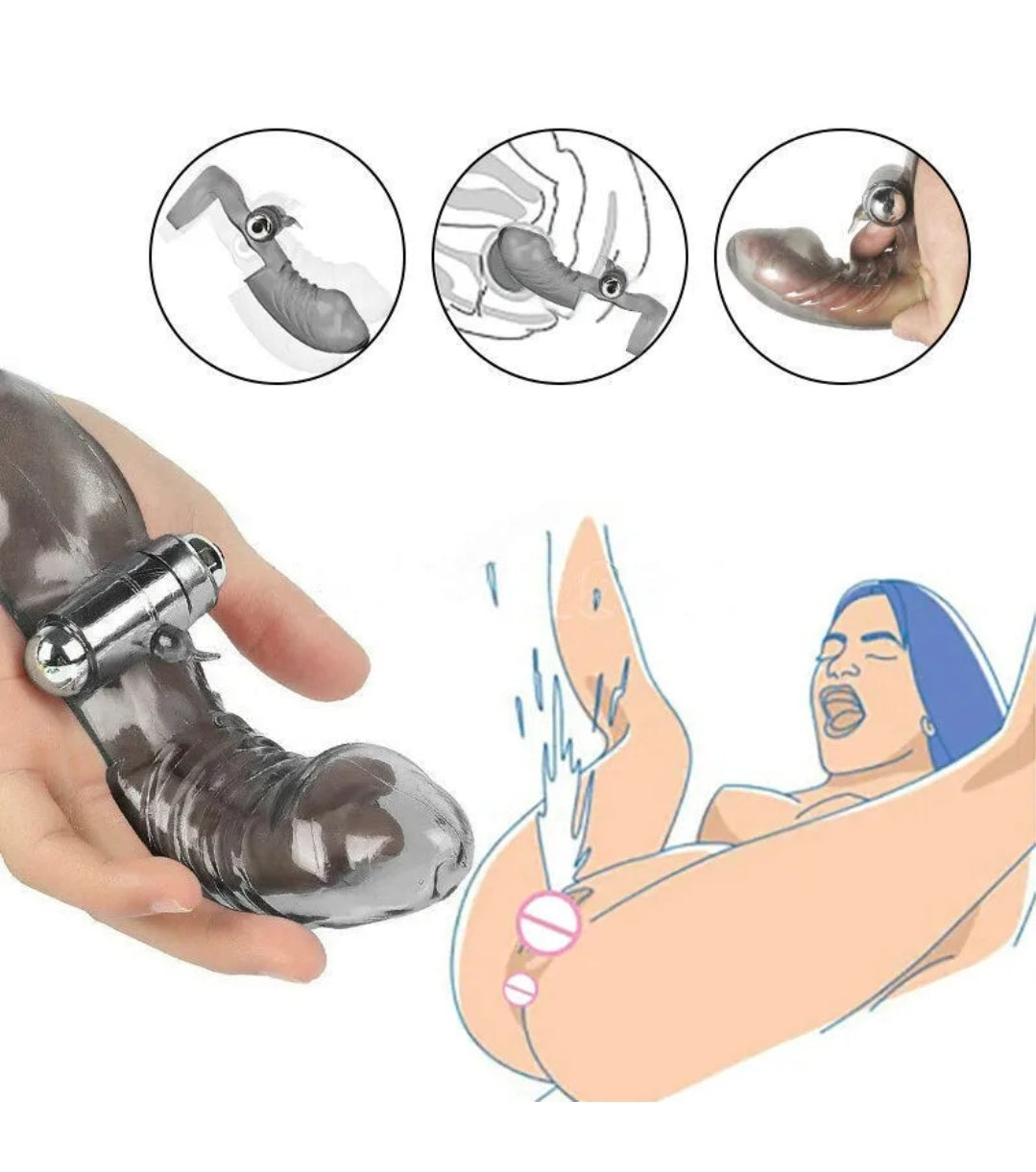 Cum See Finger Vibrator