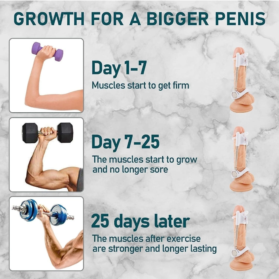 Penis enlargement stretcher