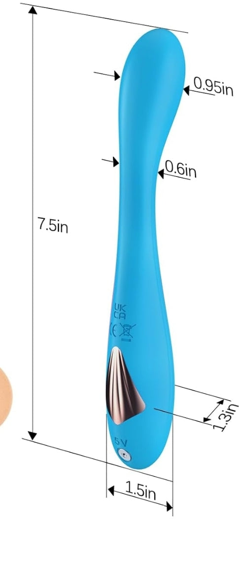 Wand Insertable massaging vibrator