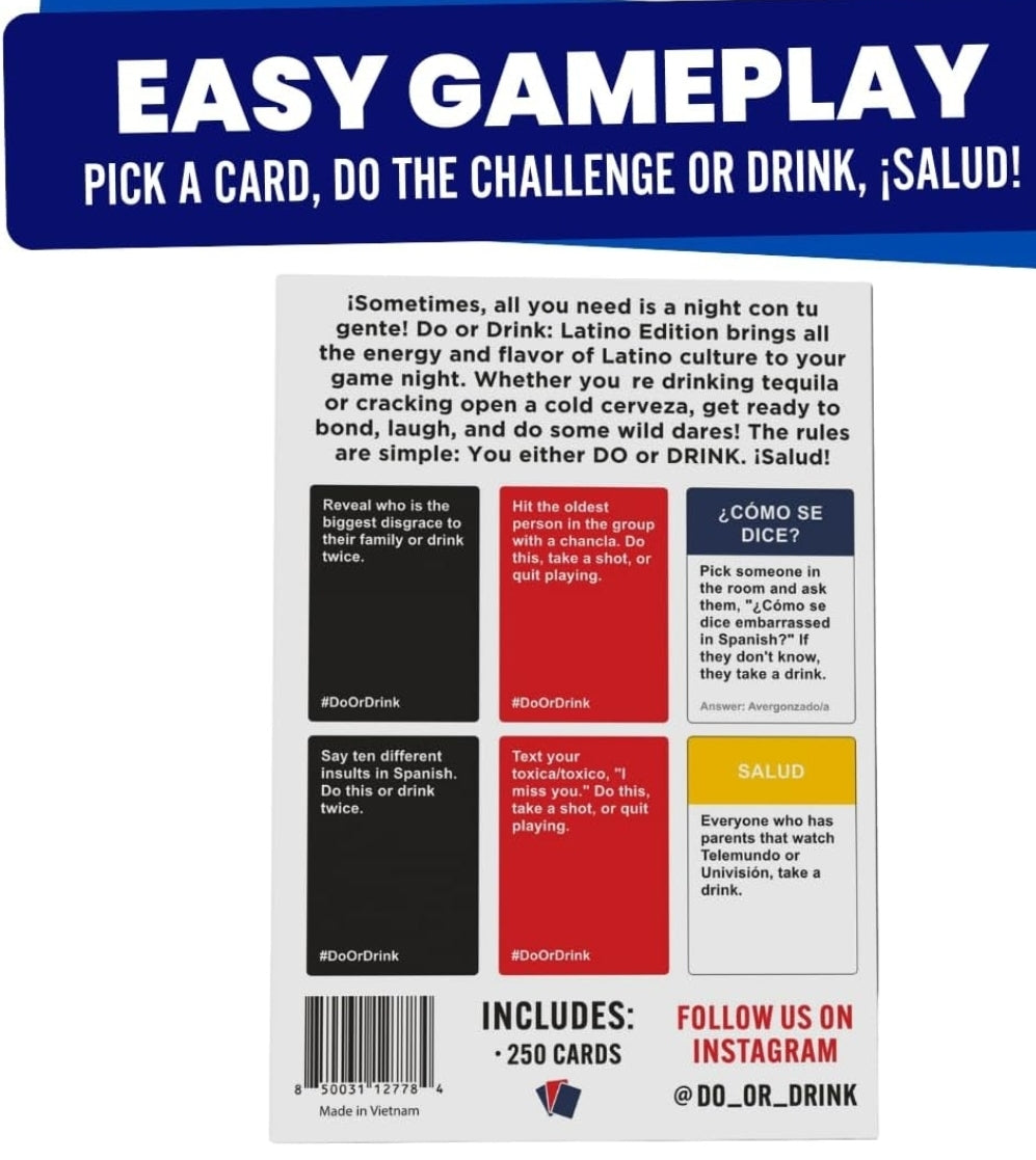 Do or Drink Latino Edition