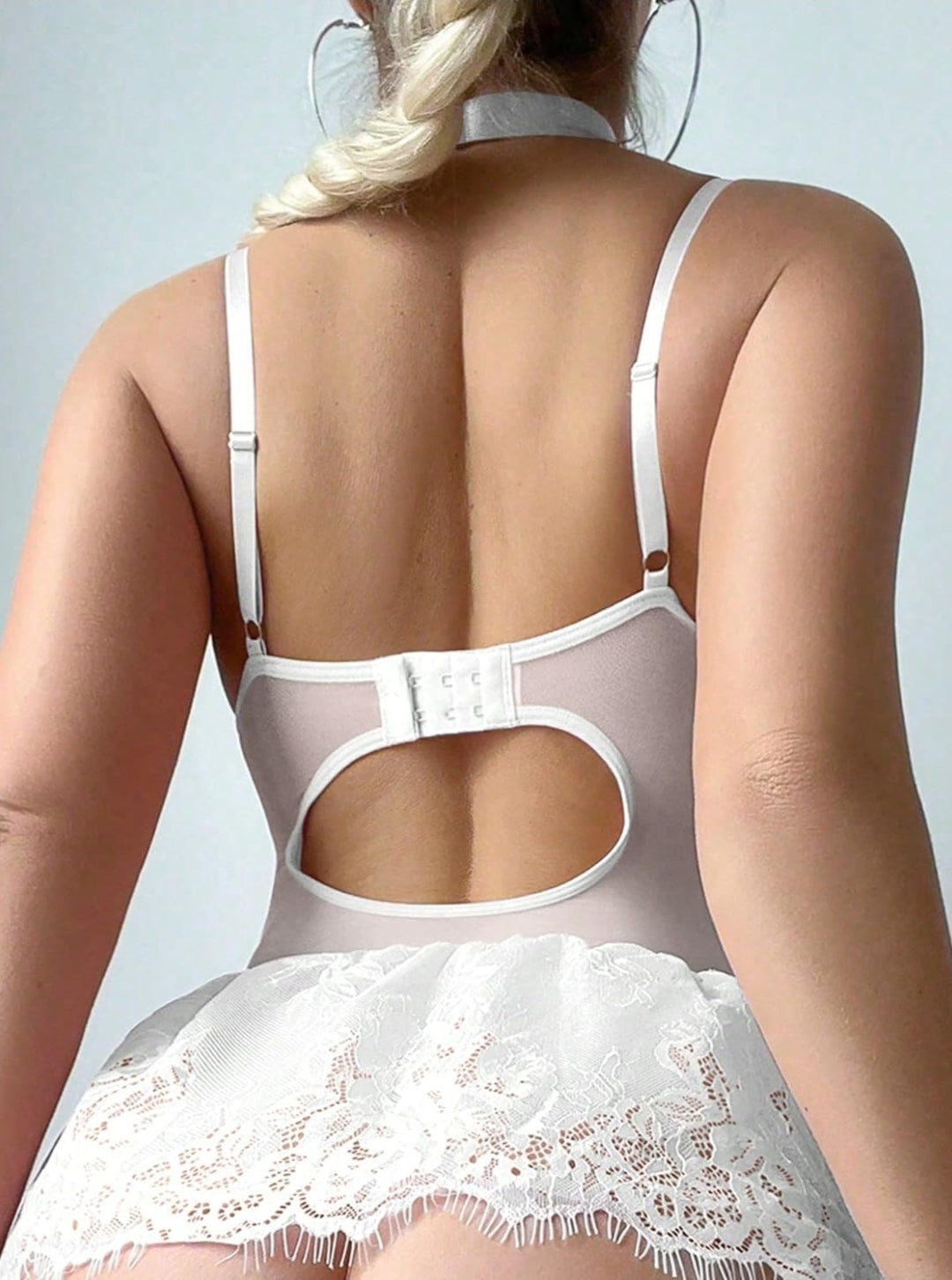 White lingerie large