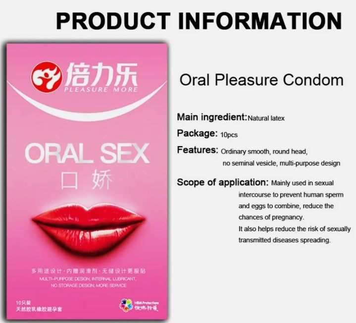 Oral Pleasure Condom