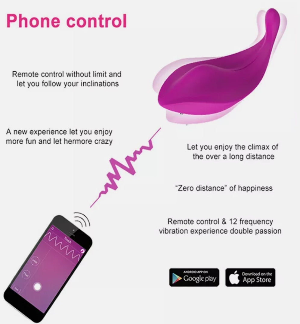 Long Distance Lover- Remote & App control Panty Vibrator