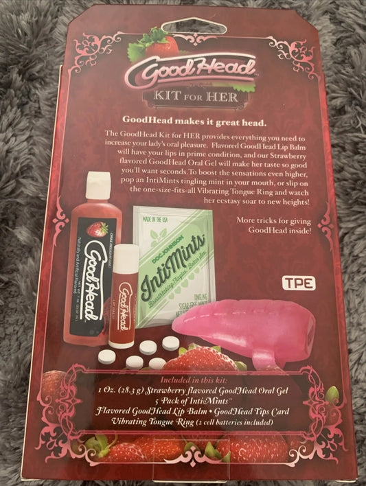 GoodHead Oral Sex Kit For Her